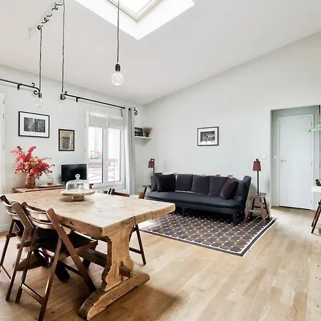 Stunning Parisian 1br Flat 5 Min From Montmartre Lägenhet Paris