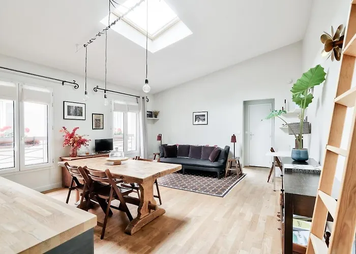Stunning Parisian 1br Flat 5 Min From Montmartre Apartamento