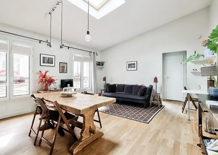 Stunning Parisian 1br Flat 5 Min From Montmartre Apartamento Paris